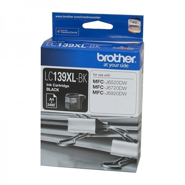 Genuine Brother 139XL High Yield Black Ink Cartridge