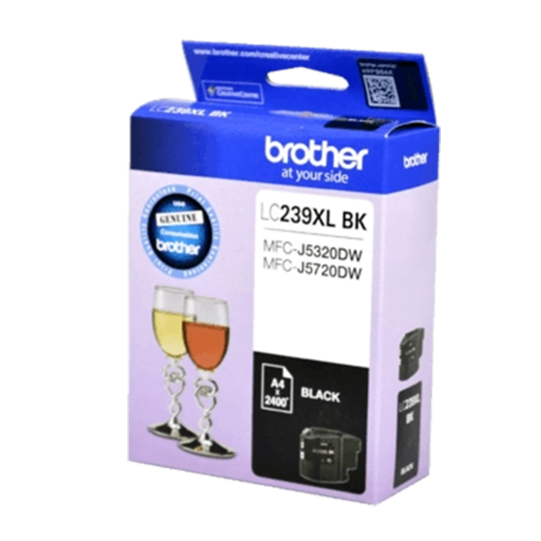 Genuine Brother 239XL High Yield Black Ink Cartridge