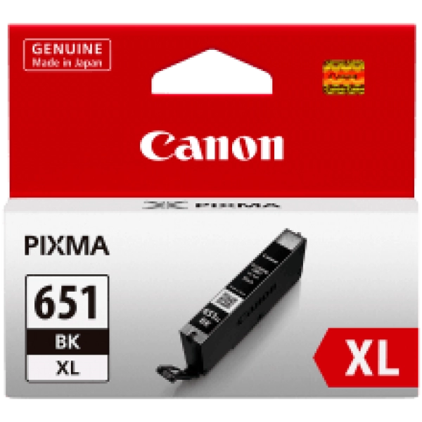 Genuine Canon CLI-651XL High Yield Black Ink Cartridge
