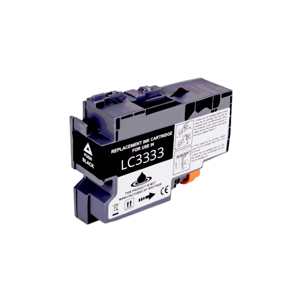 Compatible Brother 3333XL High Yield Black Ink Cartridge