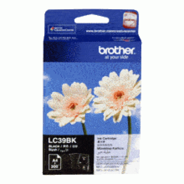 Genuine Brother 39 Black Ink Cartridge