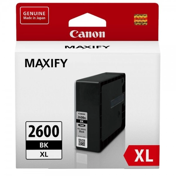 Genuine Canon PGI-2600XL High Yield Black Ink Cartridge