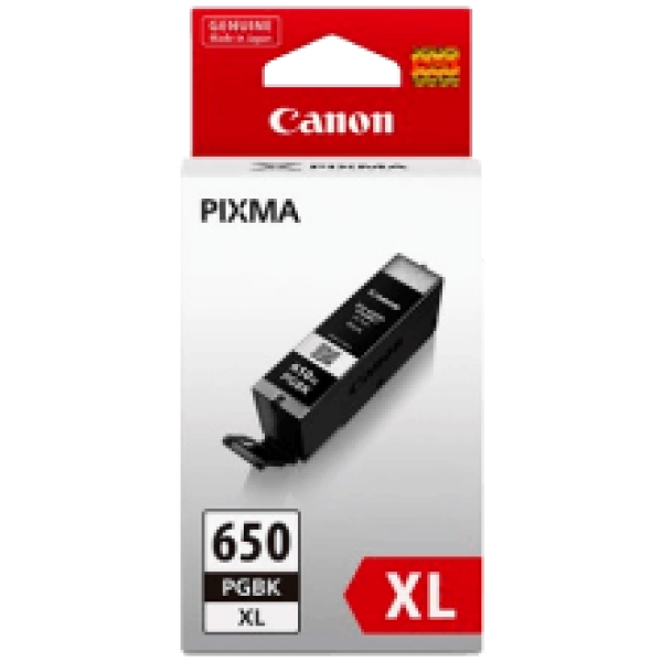 Genuine Canon PGI-650XL High Yield Black Ink Cartridge