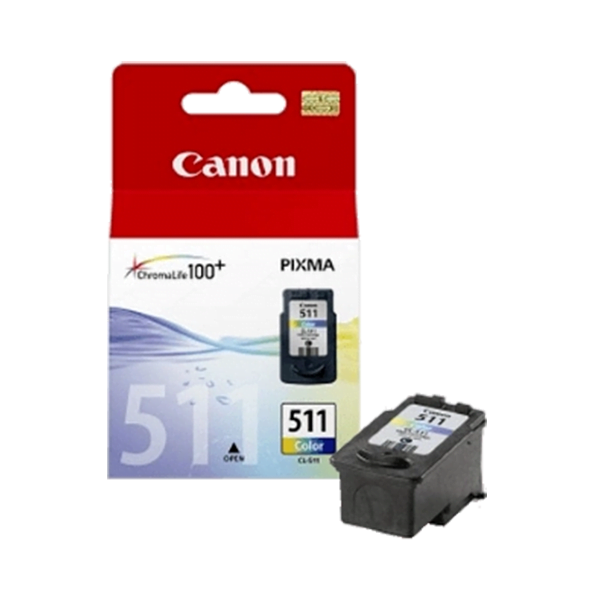 Genuine Canon CL-511 Tri Colour Ink Cartridge