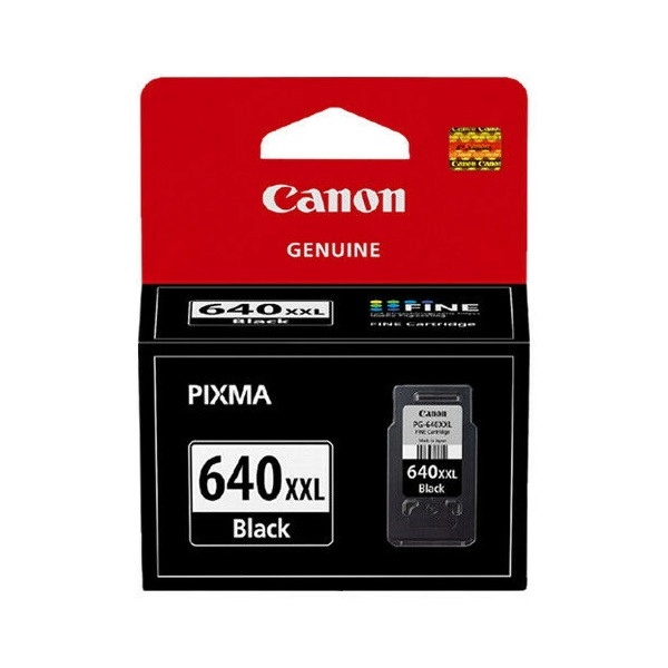 Genuine Canon PG-640Bk Extra High Yield Black Ink Cartridge