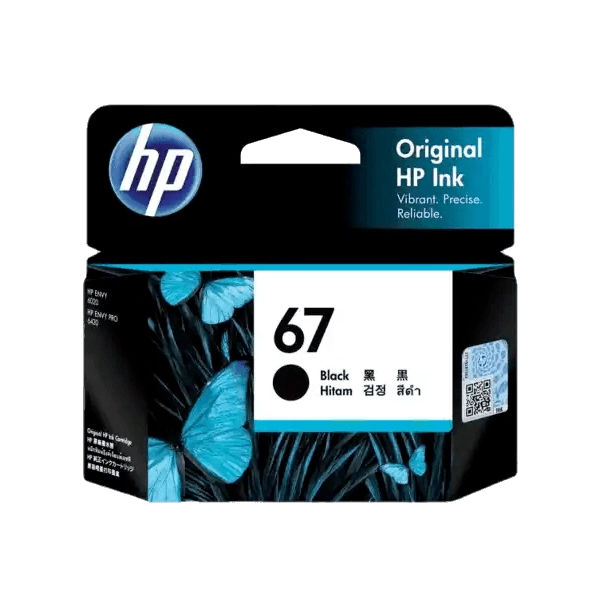 Genuine HP 67 Black Ink Cartridge