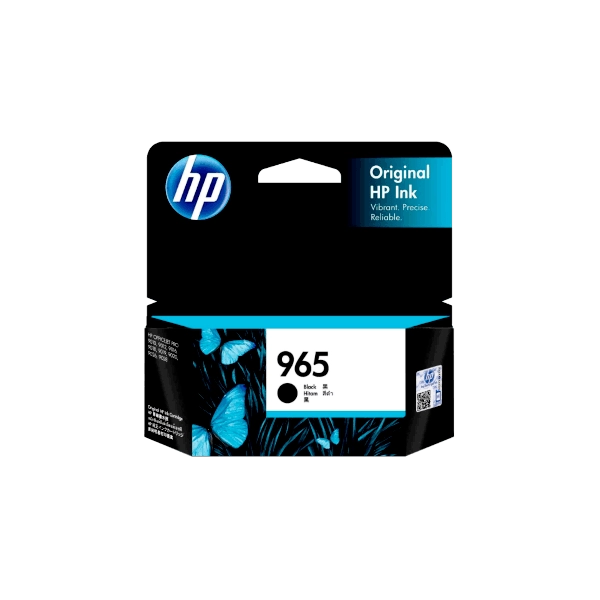 Genuine HP 965 Black Ink Cartridge