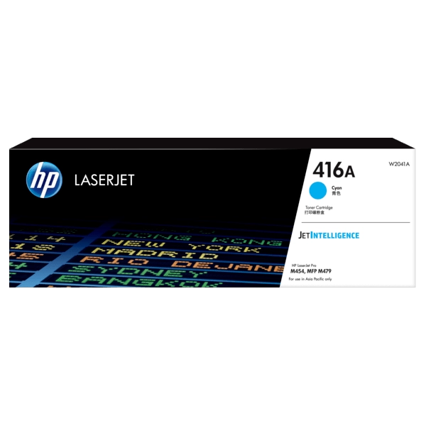Genuine HP 416A Cyan Toner Cartridge