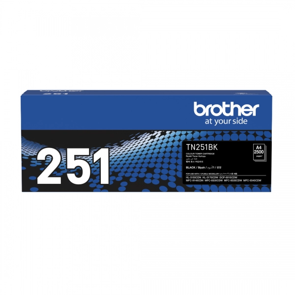 Genuine Brother TN-251 Black Toner Cartridge