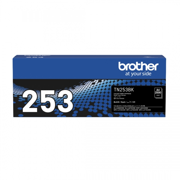 Genuine Brother TN-253 Black Toner Cartridge