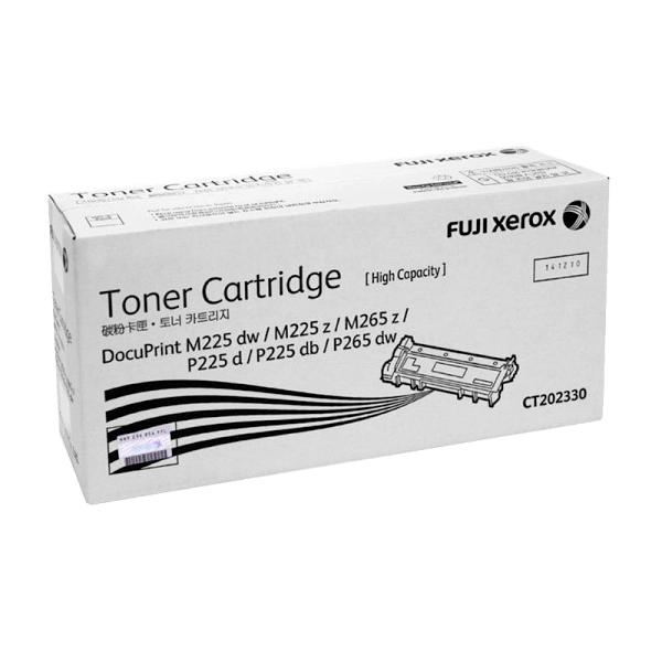Genuine Fuji Xerox CT202330 High Yield Black Toner Cartridge