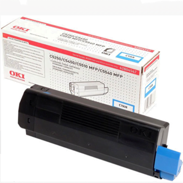 Genuine OKI 5250/5450/5510/5540 Cyan Toner Cartridge