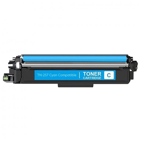 Compatible Brother TN-257 Cyan Toner Cartridge